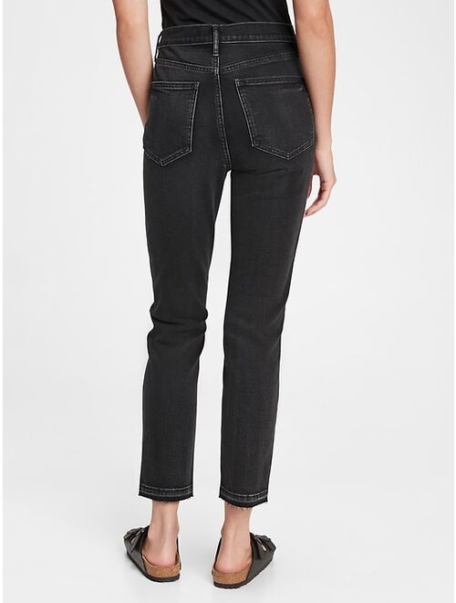 GAP High Rise Vintage Slim Jeans With Washwell