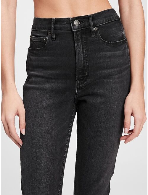 GAP High Rise Vintage Slim Jeans With Washwell
