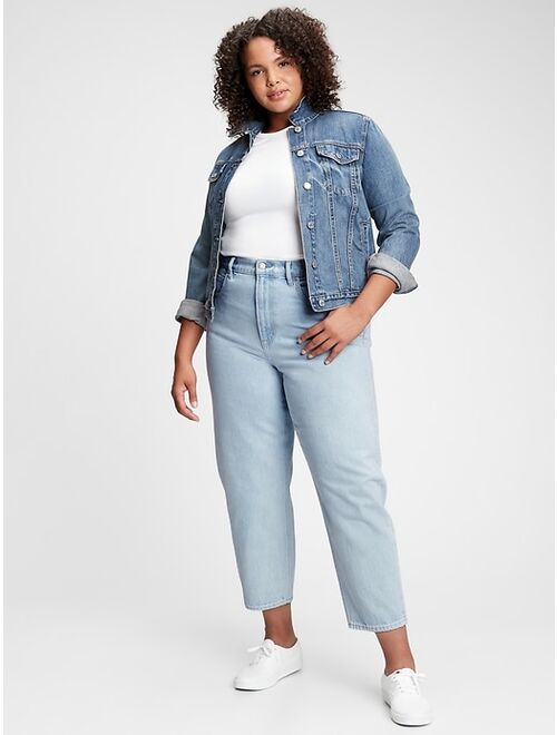 Buy GAP High Rise Barrel Jeans With Washwell online | Topofstyle