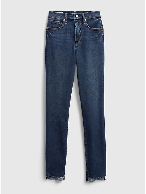 GAP High Rise True Skinny Jeans with Washwell