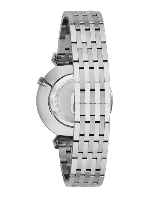 Bulova Men's Regatta Stainless Steel Bracelet Watch 38mm
