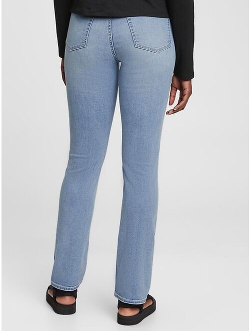 GAP High Rise Classic Straight Leg Jeans with Washwell