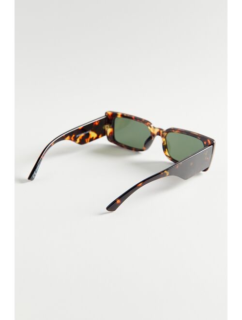Urban outfitters Larissa Plastic Rectangle Sunglasses