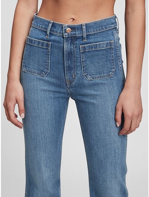 GAP High Rise Flare Jeans