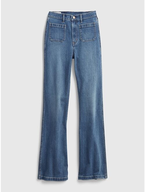 GAP High Rise Flare Jeans