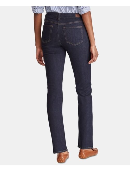 Polo Ralph Lauren Petite Mid-Rise Straight Jean, Petite & Petite Short Lengths