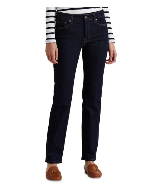 Polo Ralph Lauren Petite Mid-Rise Straight Jean, Petite & Petite Short Lengths