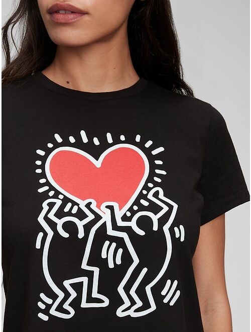 GAP Keith Haring Shrunken Graphic T-Shirt