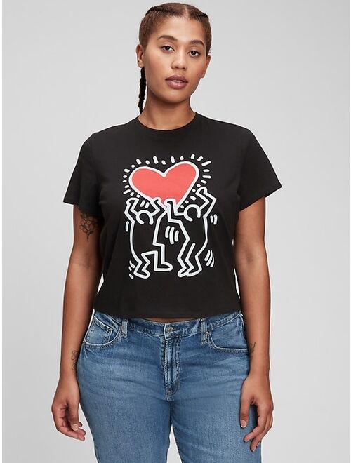 GAP Keith Haring Shrunken Graphic T-Shirt
