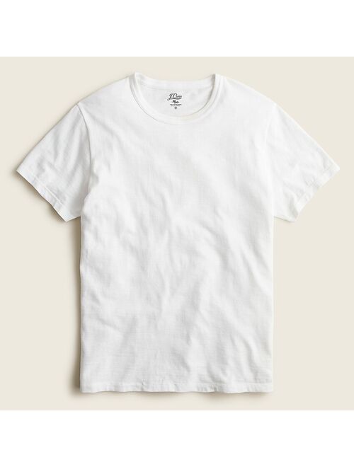 J.Crew Garment-dyed slub cotton no-pocket T-shirt