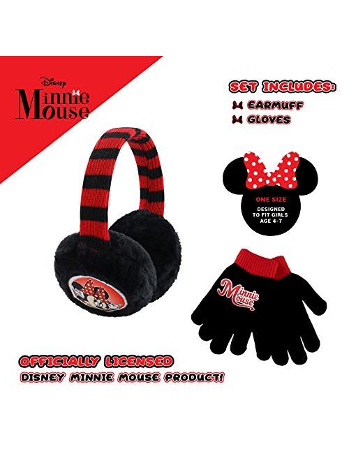 Disney Toddler Winter Earmuffs and Gloves Set