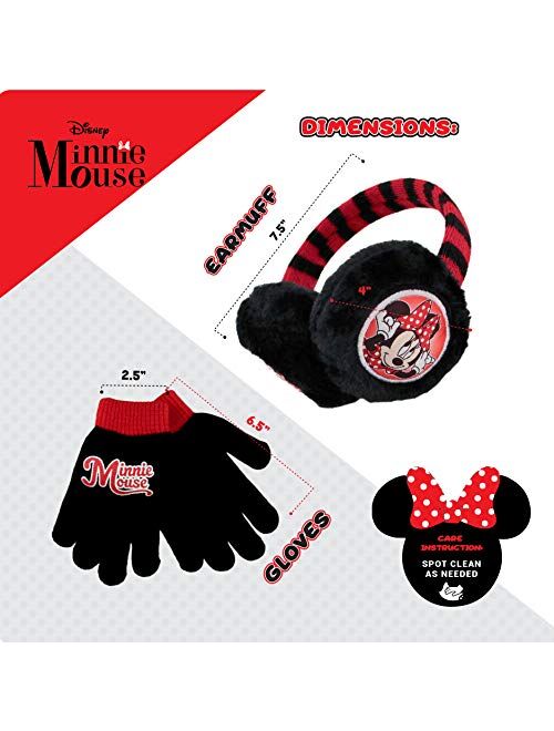 Disney Toddler Winter Earmuffs and Gloves Set