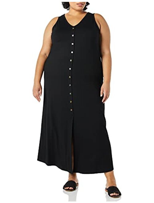 Karen Kane Women's Button-up Alana Maxi Dress