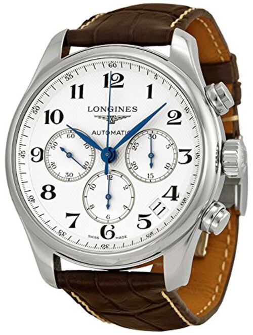 Longines Master Collection Chronograph Stainless Steel Mens Watch L26934783