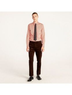 Ludlow Slim-fit unstructured suit pant in Italian cotton corduroy