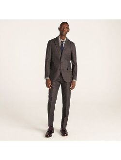 Ludlow Slim-fit unstructured suit jacket in English wool-cotton