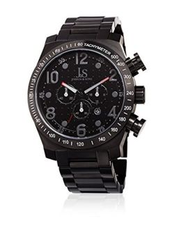Joshua and Sons Chronograph Quartz Black Dial Men's Watch JX127GY