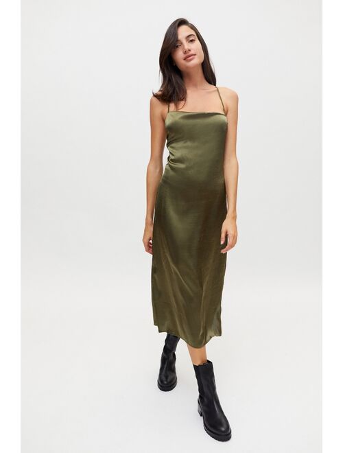 Urban outfitters UO Rachel Asymmetrical Midi Dress