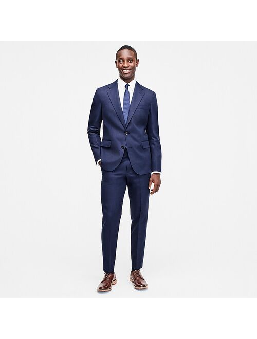 J.Crew Ludlow Classic-fit unstructured suit jacket in English wool-cotton
