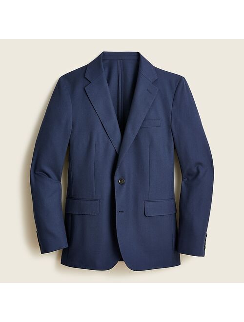 J.Crew Ludlow Classic-fit unstructured suit jacket in English wool-cotton