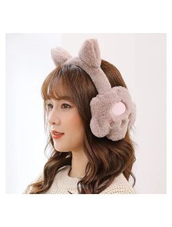 TYYLCZF Ear Muffs for Women-Winter Earmuffs, Female Warm Earmuffs, Ear Bags, Ear Protection Earmuffs, Cold Weather Cute Cat Claws, Korean Ear Caps Fashion All-Match Outdo