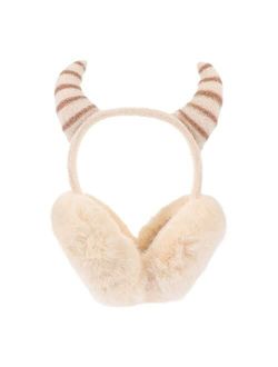 SOIMISS Women Girls Earmuff Plush Ear Muffs Winter Fluffy Fleece Ear Warmer Ear Covers