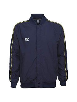 Men's Premier League Logo Jacket, Navy/Turkish Sea