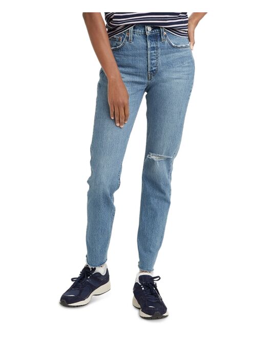 Levi's Women's 501 Distressed Skinny Jeans