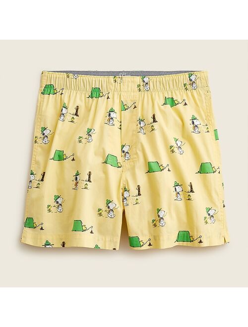 Peanuts® X J.Crew E-Waist Printed Boxers