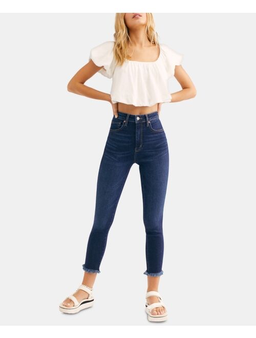 Free People Raw High Rise Jegging