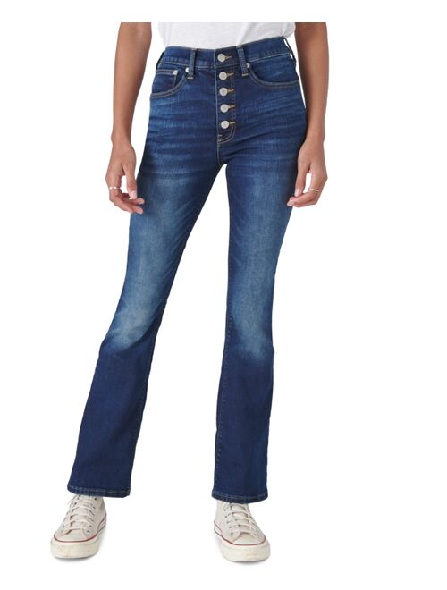 Lucky Brand Bianca High-Rise Faded Bootcut Denim Jeans
