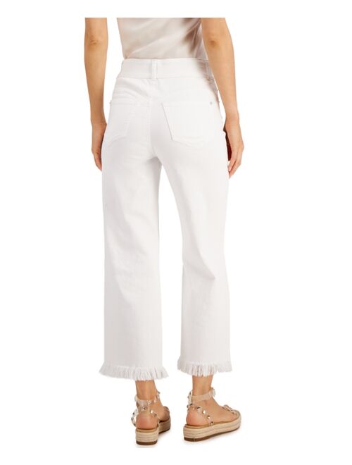 INC International Concepts High Rise Sculpting Fit Cropped Jeans, Created for Macy's