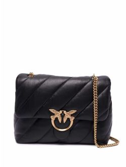 Love quilted leather bag