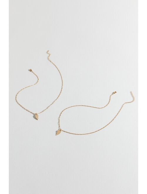 Urban outfitters Piece Of My Heart Friendship Necklace Set