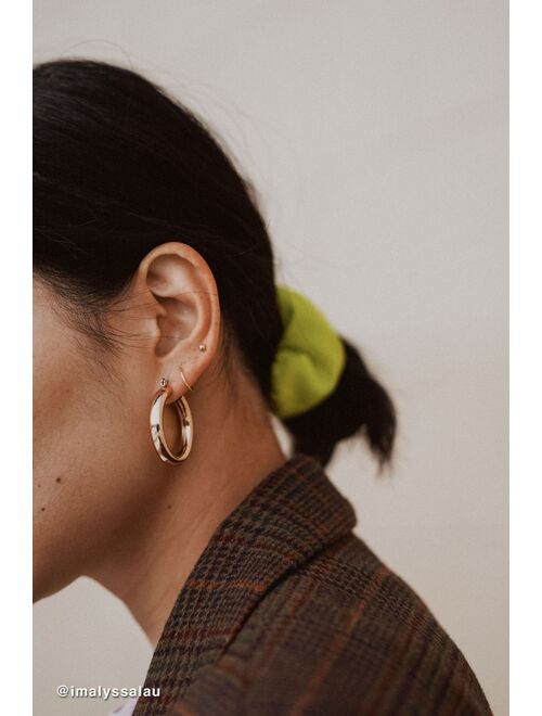Urban outfitters Tessa Chunky Tube Hoop Earring Set
