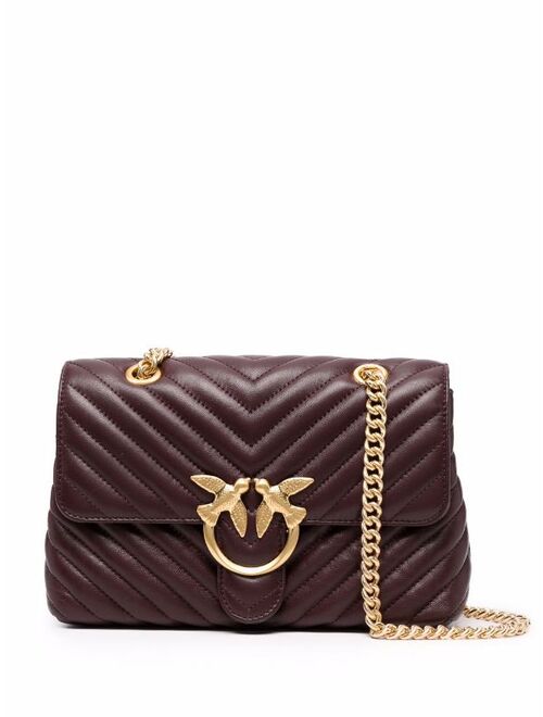 Pinko Love quilted leather bag