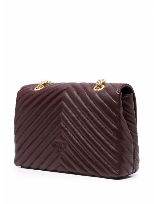 Pinko Love quilted leather bag