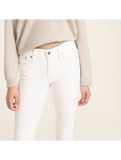 J.Crew 8" toothpick jean in white