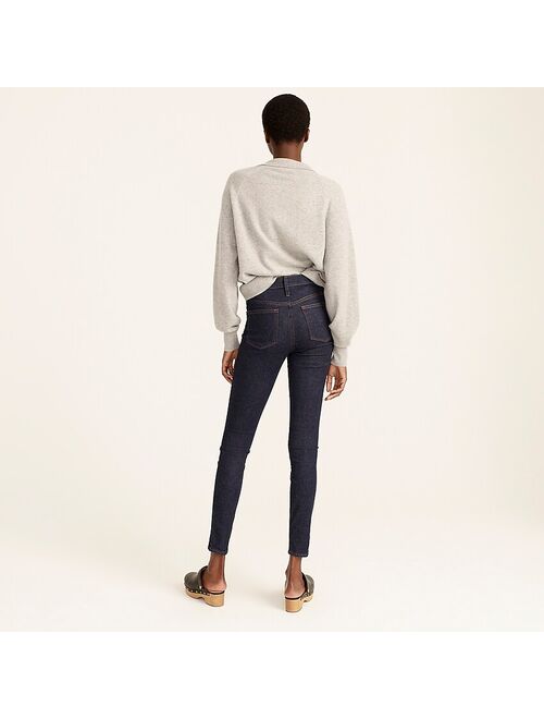 J.Crew 9" high-rise toothpick jean in Classic Rinse wash