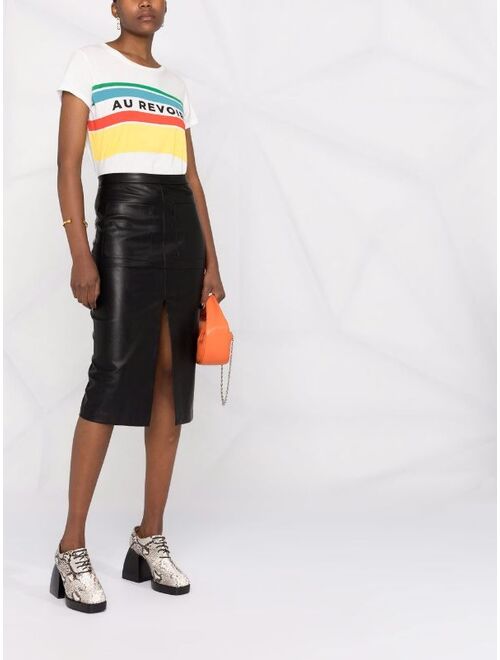 Pinko high-waist pencil skirt