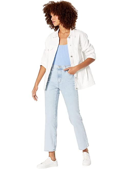 Levi's High-Waisted Crop Flare
