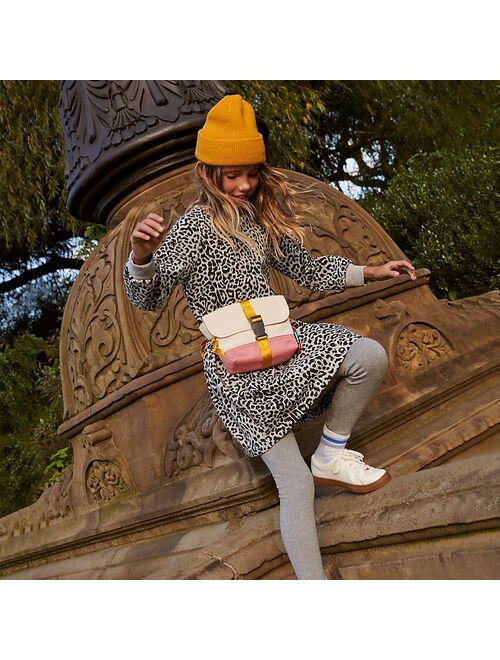 J.Crew Girls' fleece drop-waist dress