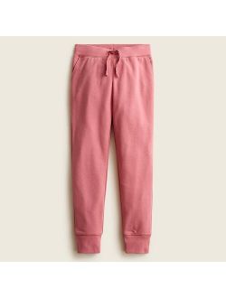 Girls' sweatpant in French terry