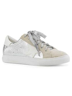 RF ROOM OF FASHION Women's Casual Low Top Trendy Golden Goose dupes Fashion Sneakers Flats
