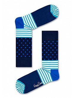 Men's Stripes & Dots Socks