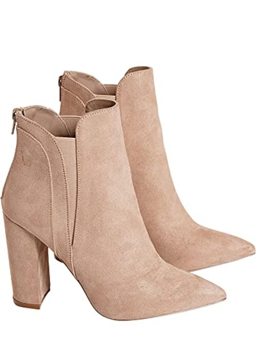 QUPID Women's Simply Chic Bootie