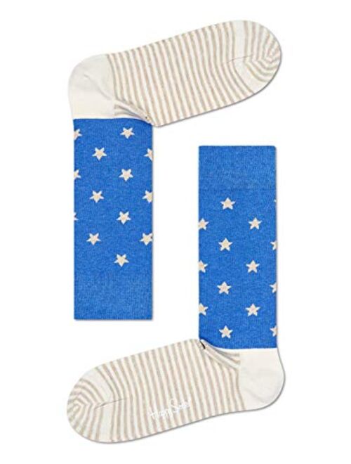 Happy Socks Men's Stars & Stripes Sock