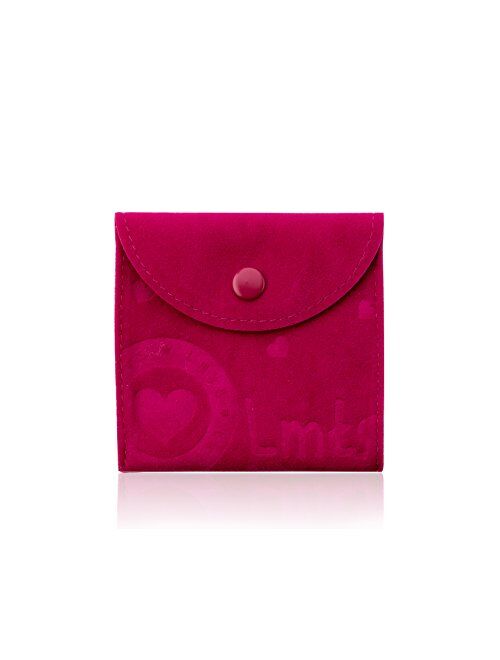 Little Miss Twin Stars Frosted Flowers Small Heart With Flower Dangle 14k Gold-Plated Earring