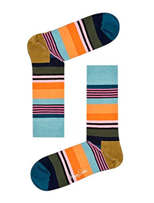 Happy Socks Men's Multi Stripe Socks