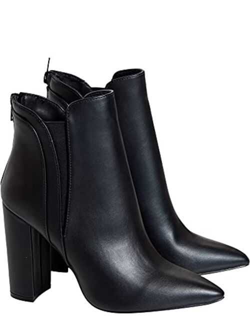 QUPID Women's Simply Chic Bootie